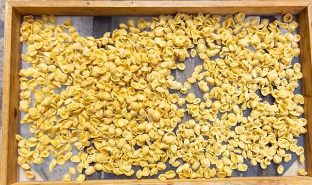 Bari, colore e forma: ecco come distinguere le orecchiette fatte a mano da quelle industriali